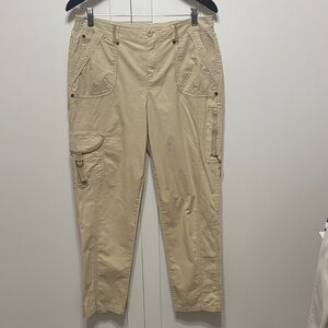 Chico's Women's Straight Leg Utility Pants size 10 (Chico’s size 1.5) Like New